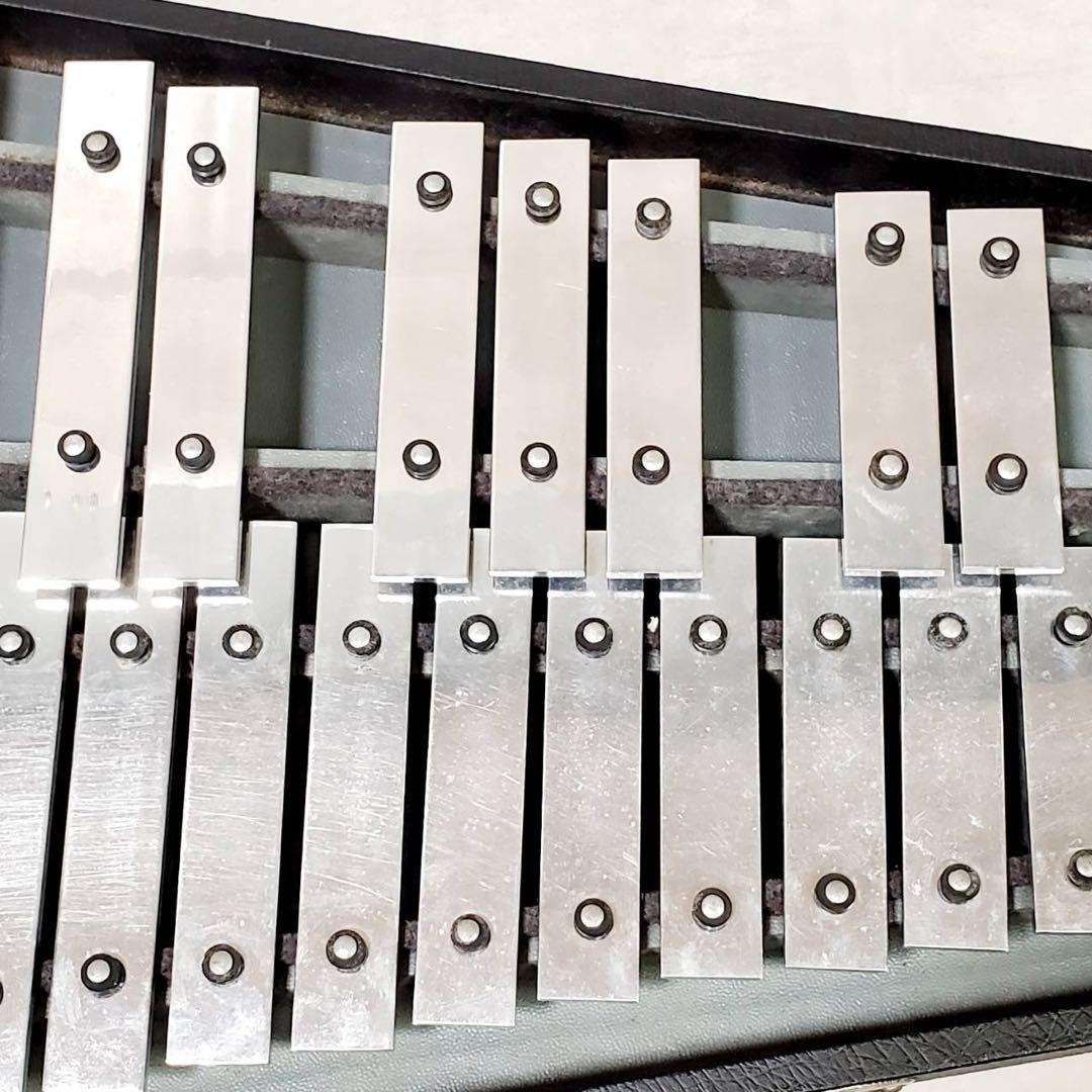 Saito サイトウ グロッケン 鉄琴 32鍵 ハードケース マレット付