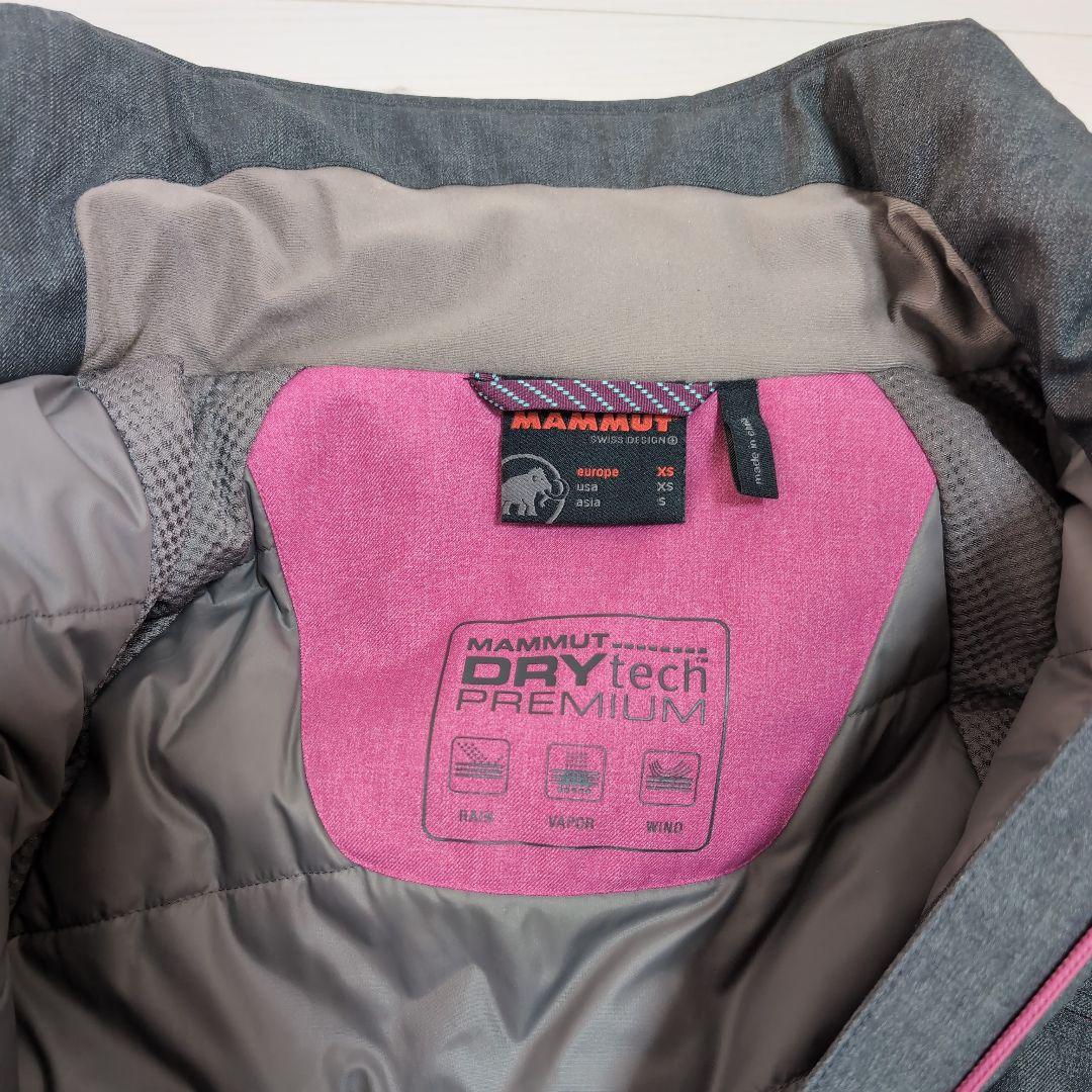 最高峰✨マムート スノージャケット スノボ　スキー　DRYtech　S
