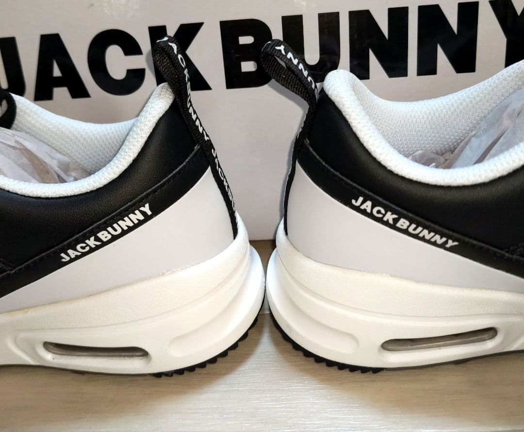 再再再値下げ新品　ジャックバニー　シューズ23.5cm黒ブラック定価22000円