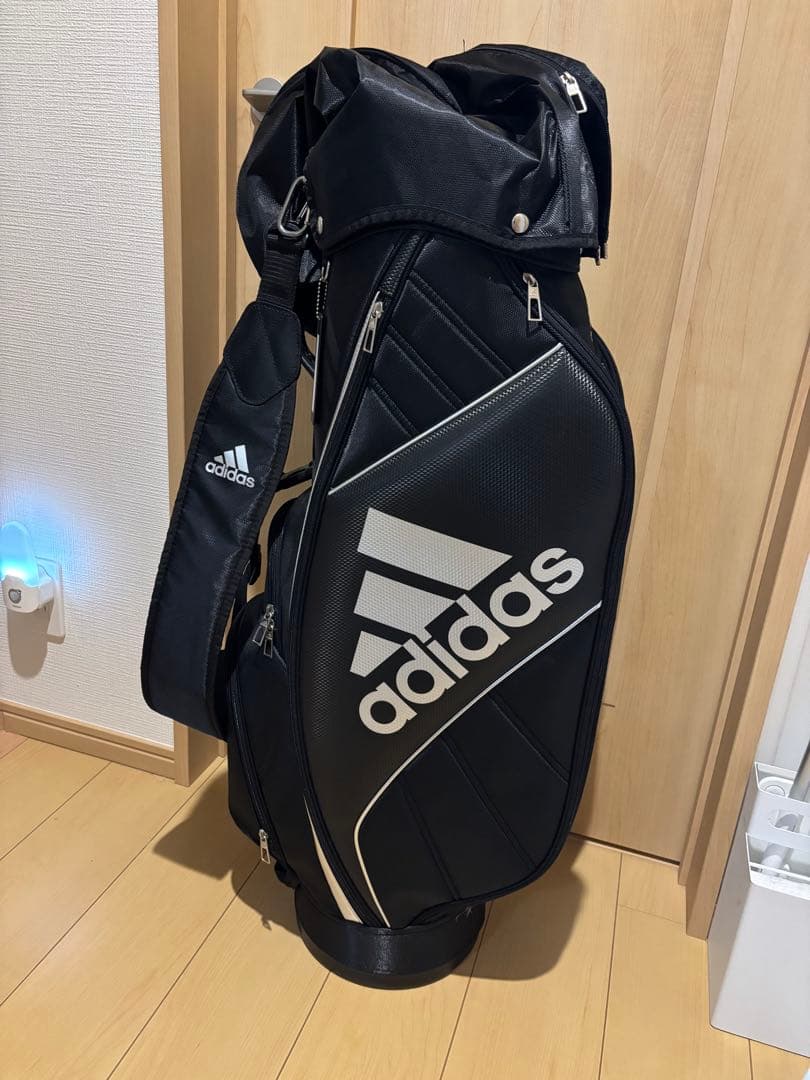 adidas ゴルフバッグ ブラック　新品未使用品