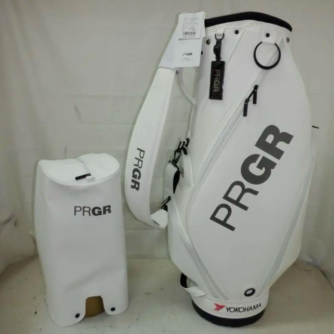 未使用★PRGR★プロギア★9.0型★軽量★ベーシック★スタッフ(WH)