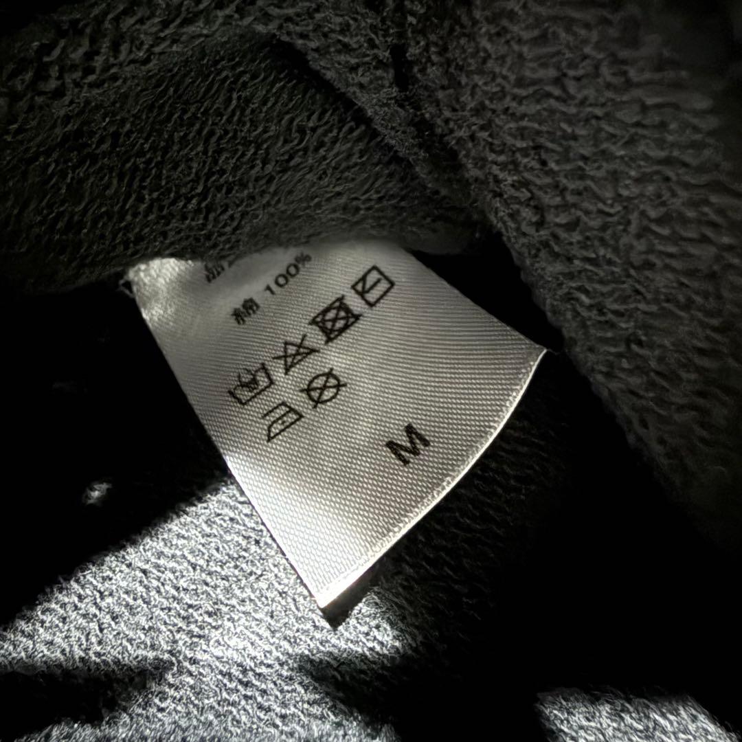 TREASURE PULSE ON ジップアップパーカー フーディー BLACK