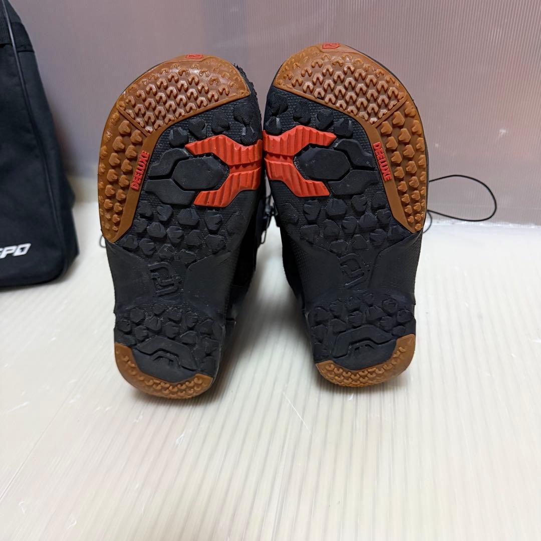 送料無料　ディーラックス　スノーボードブーツ ID 25.5cm ケース付き