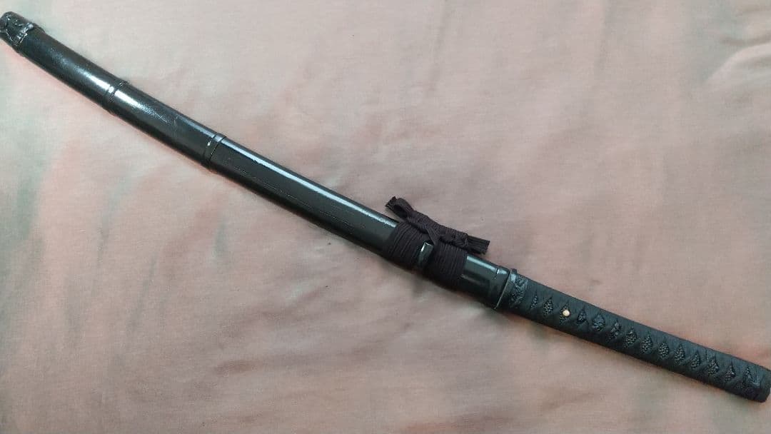 【鐺・責金】模造刀 小太刀 長脇差 模擬刀 軽量アルミ刀身 拵え 鍔 刀