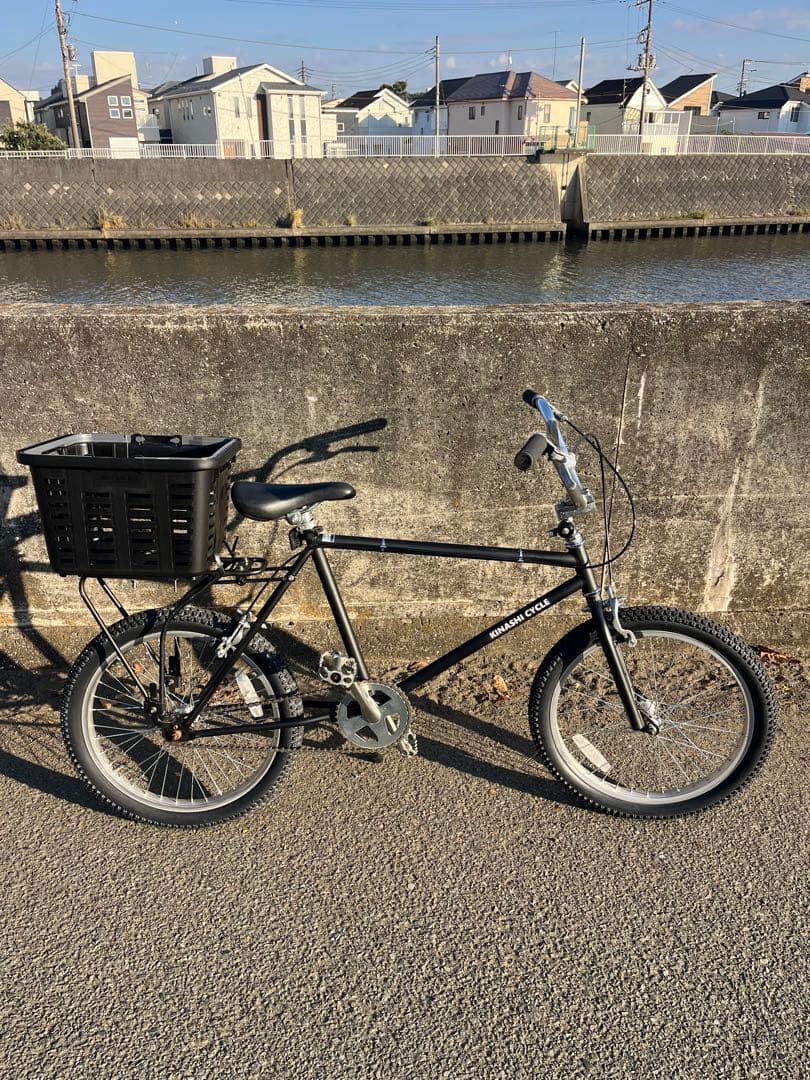 kinashi cycleバスケット付きBMX OLDBMX木梨サイクルミニロベ