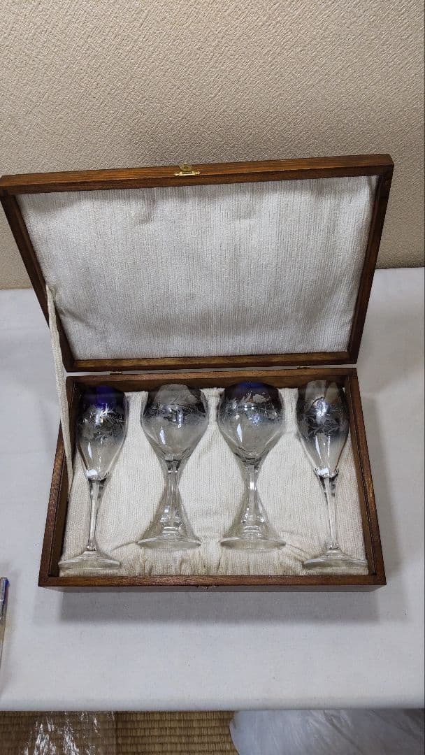 オリジナルワインカクテルグラスセット。