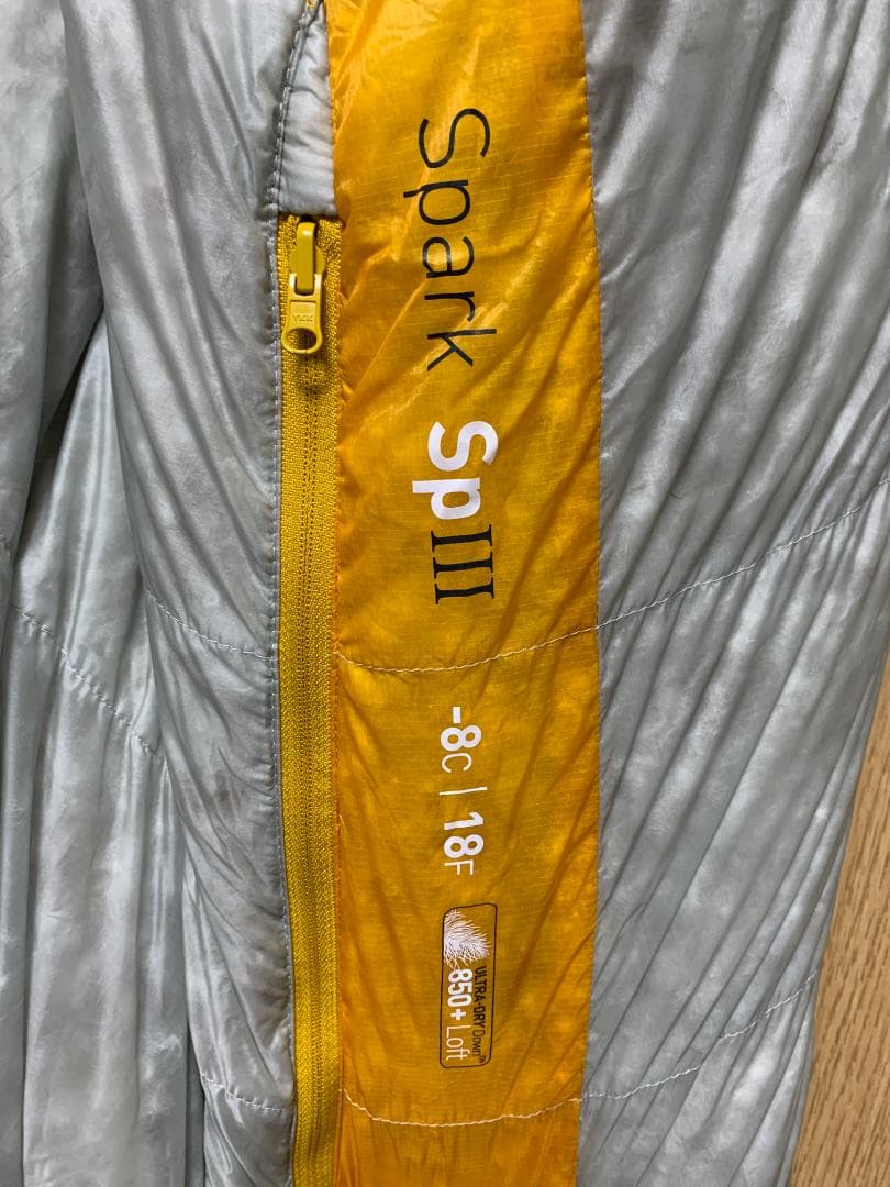 SEA TO SUMMIT 寝袋 シュラフ スパーク SpIII レギュラー