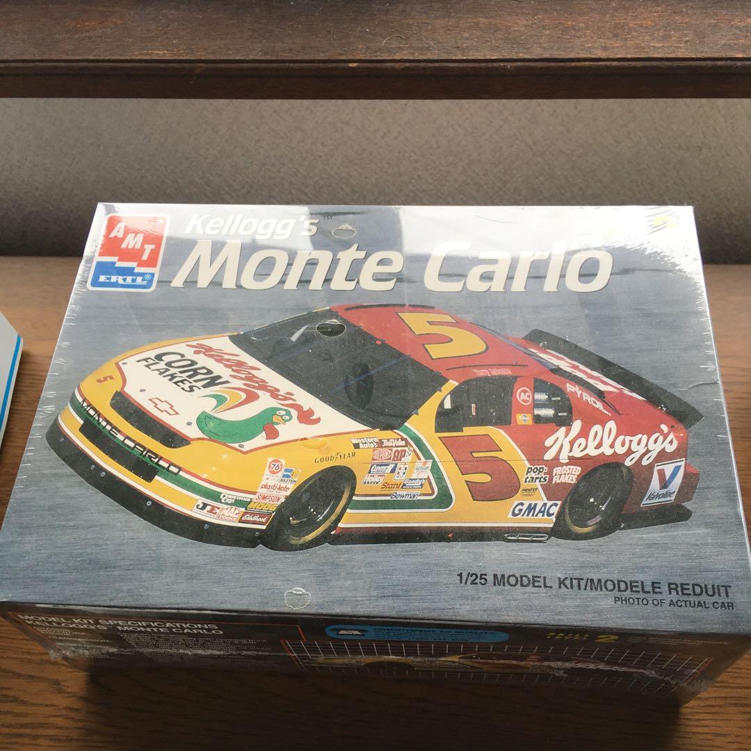 ナスカーのプラモデル6箱　モノグラム(1/24)とAMT(1/25)