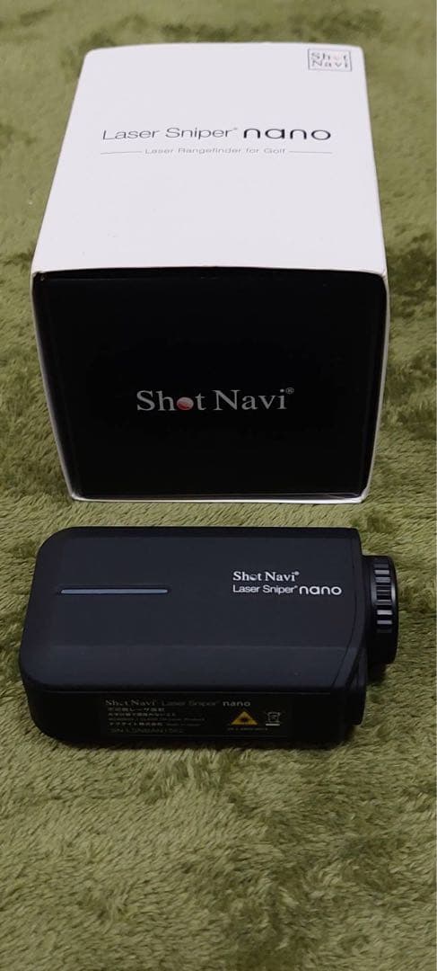 ショットナビレーザースナイパーナノnano ゴルフ用距離計 本体・付属品一式