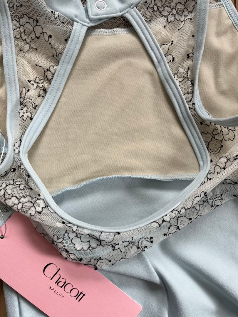 バレエ　Chacott ライトブルー レオタード　150 新品　水色