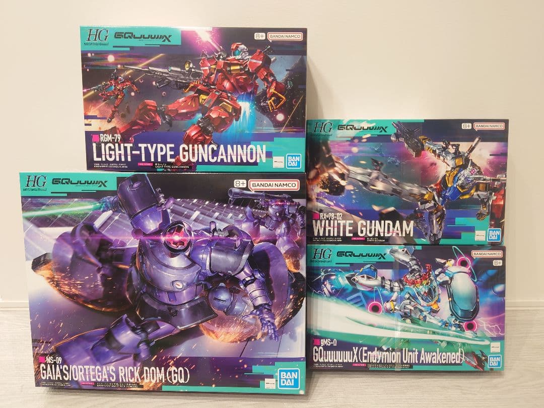 ジークアクス 4体セット