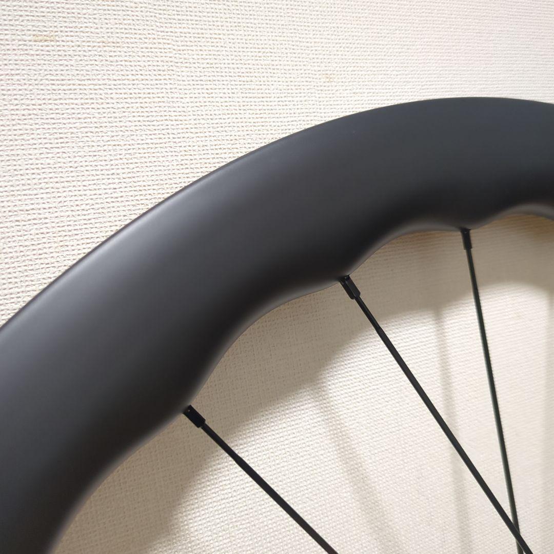 最終値下げ 未使用品 軽量 カーボンホイール ディスクブレーキ用 50mm