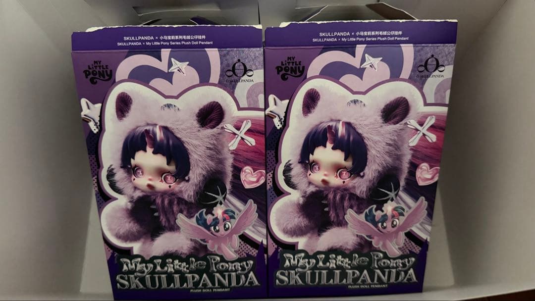 スカルパンダ マイリトルポニー ぬいぐるみペンダント 2点