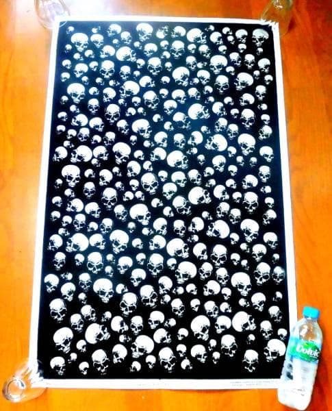 超入手困難　スカル.ガイコツ.ドクロ.ヒッピームーブメント・サイケデリック