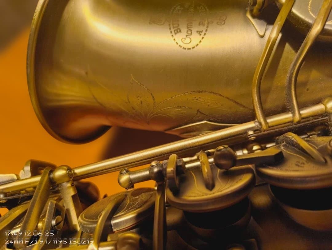 Buffet Crampon製のゴールドサックス