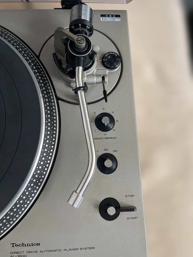 DJ機材 Technics sl-1600 turntable