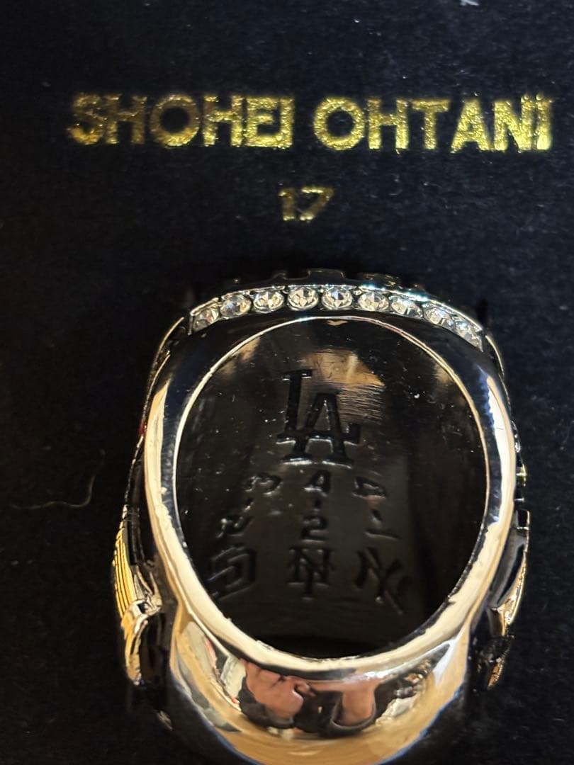 一点限定！⭐️期間限定価格⭐️大谷翔平 2024＆2025ワールドチャンピオンリング