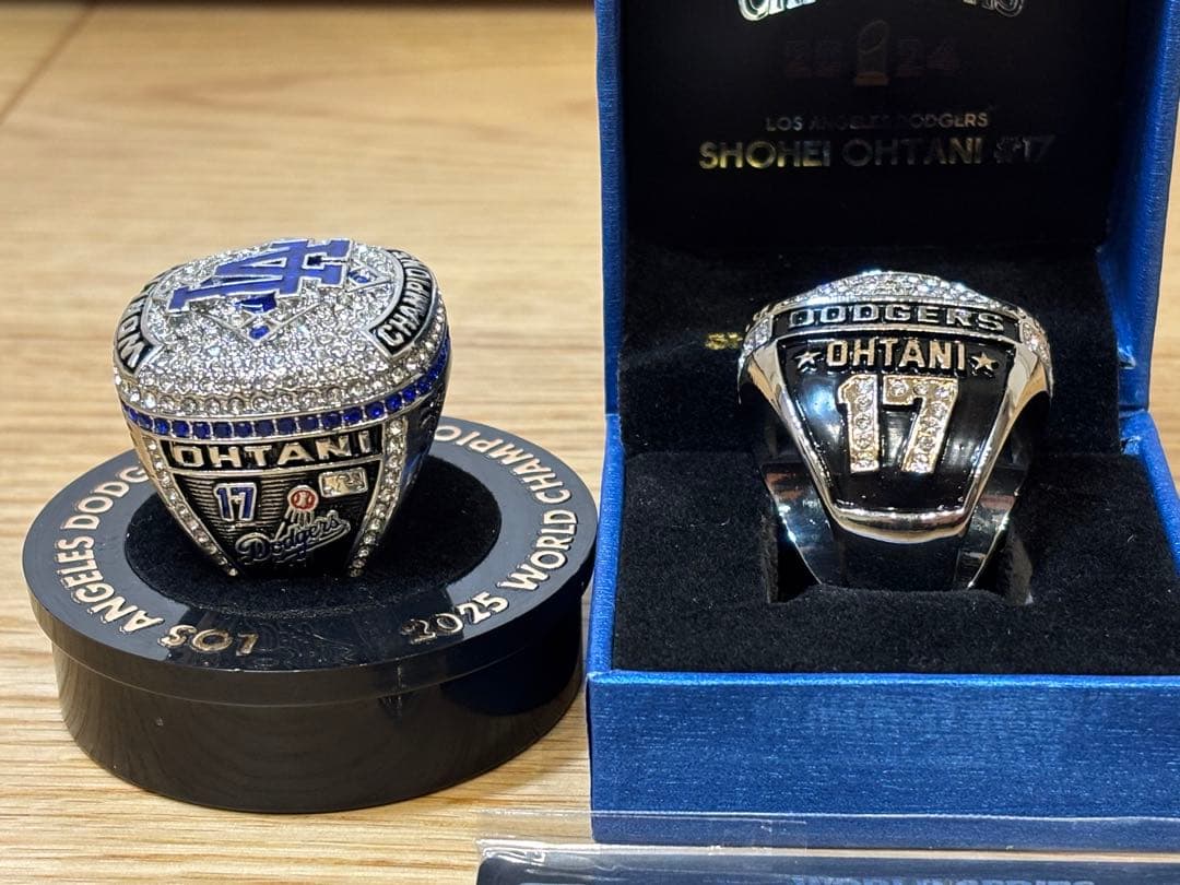 一点限定！⭐️期間限定価格⭐️大谷翔平 2024＆2025ワールドチャンピオンリング