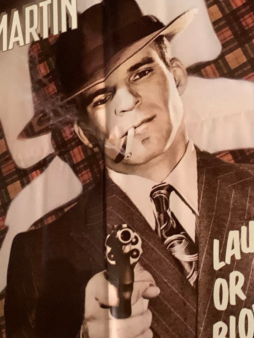 スティーブマーティンの四つ数えろ　USオリジナル映画ポスター