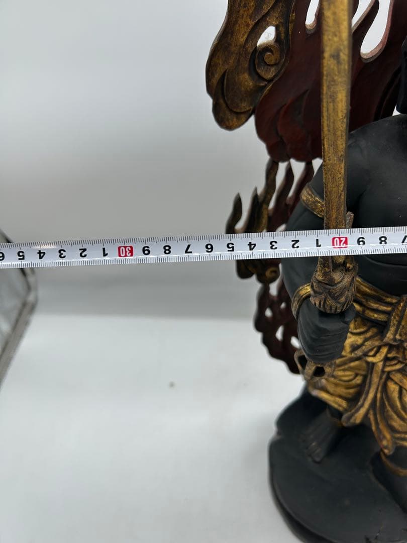 木造　不動明王像　古美術