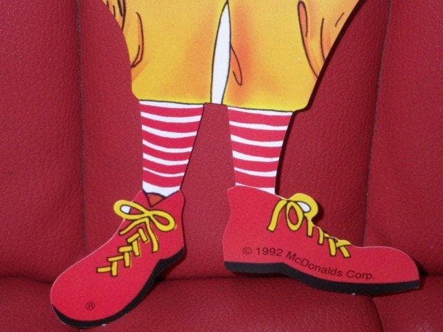 90’S★ロナルド・マクドナルド★壁掛け★ピエロ★サーカス★ビンテージ★ポスター