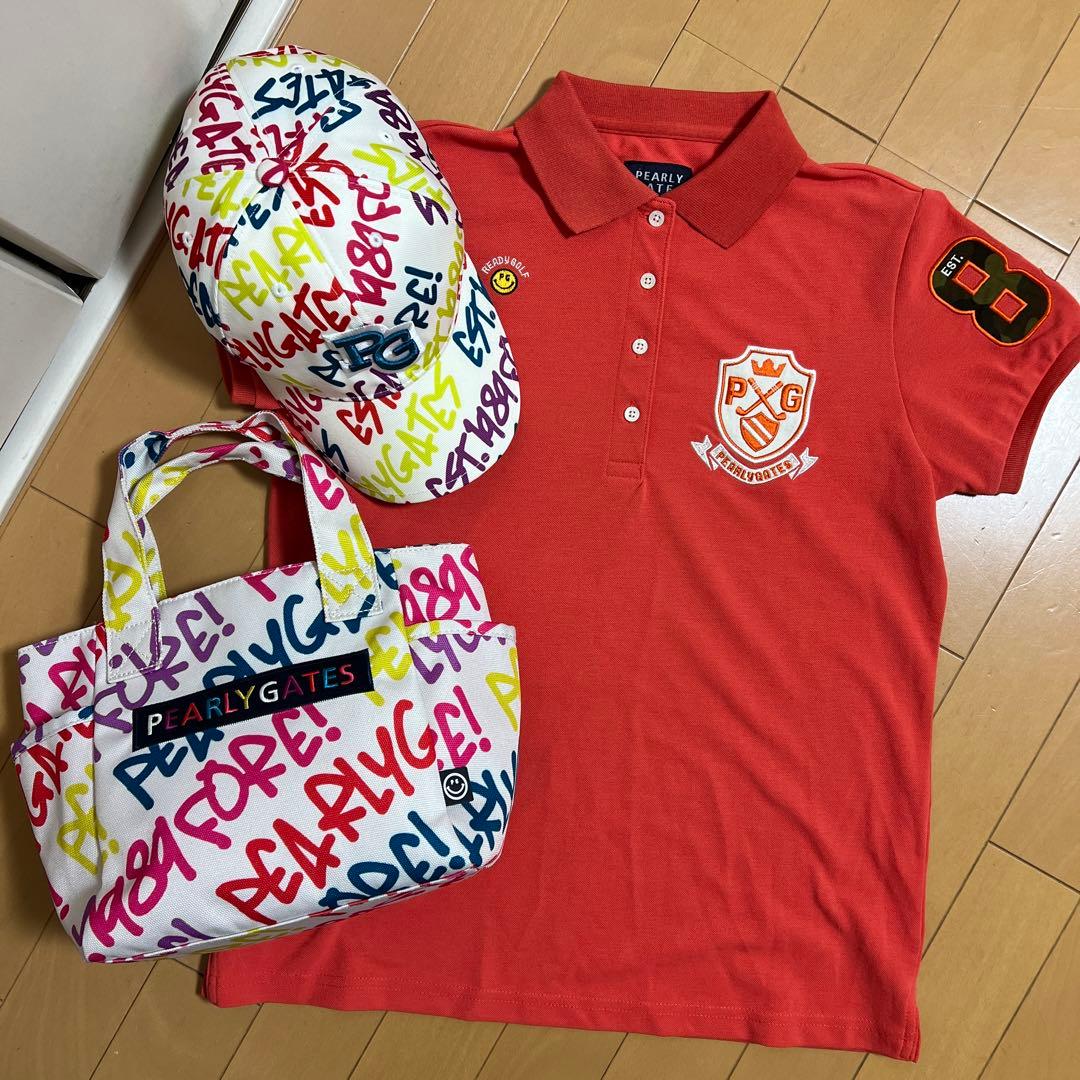 パーリーゲイツ  2点　バック　キャップ