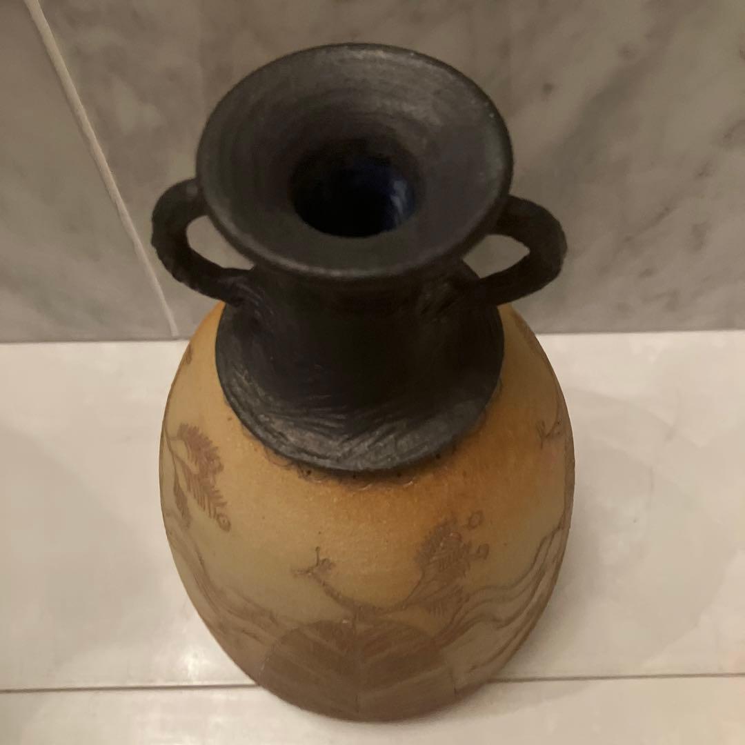 90 年代スリランカ作家Ajithさんが手掛けた雰囲気抜群の花瓶