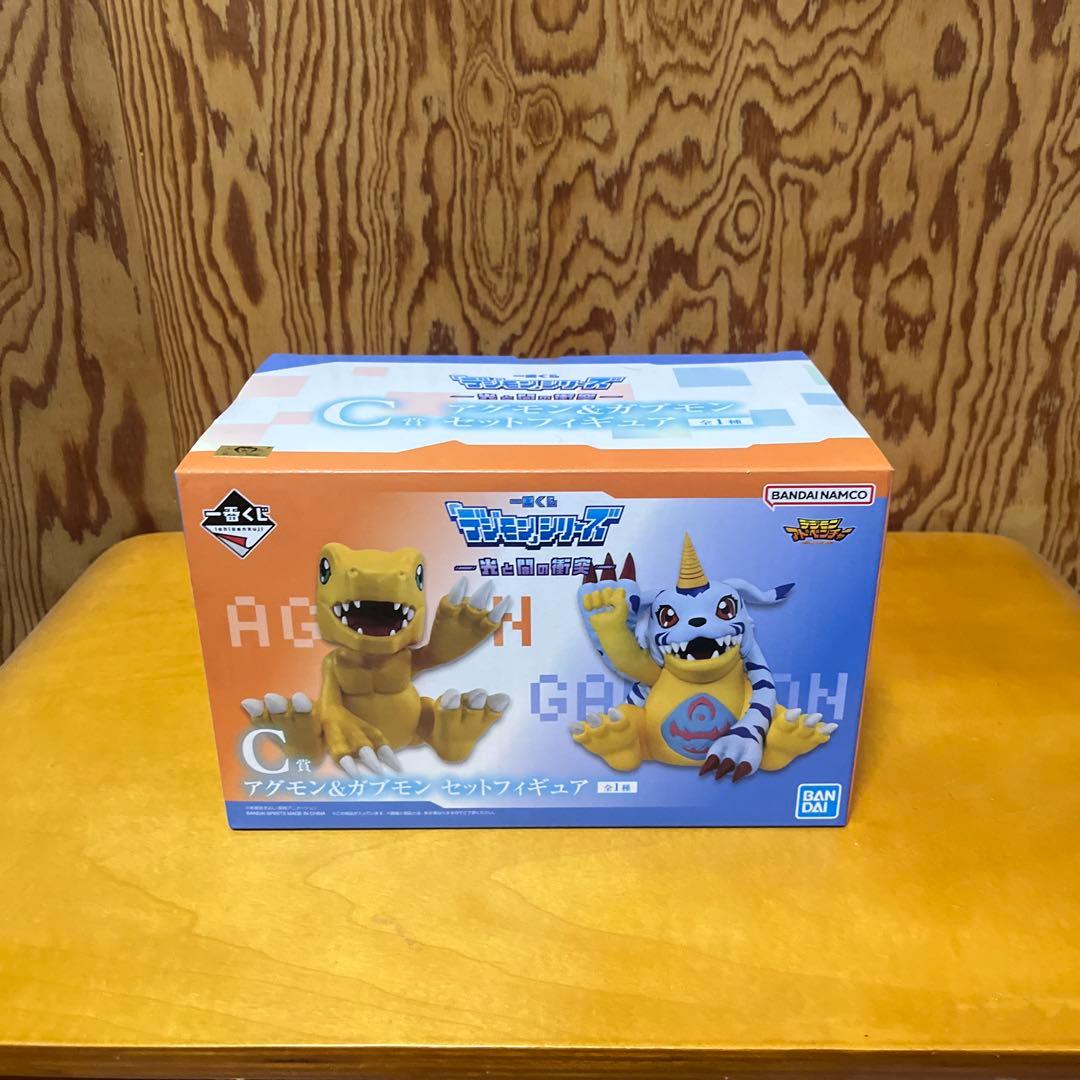 一番くじ　オメガモン、インペリアルドラモン、アグモン&ガブモンセット-魂豪示像-