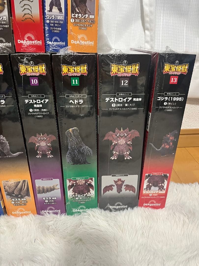 【新品未使用】東宝怪獣コレクション 1〜27号ゴジラ　DeAgostini 特撮