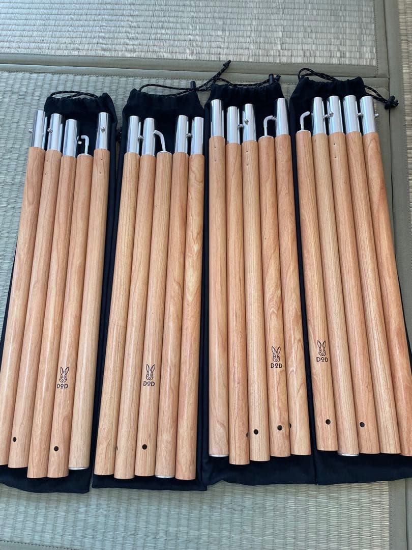 DOD チーズタープM　& ウッド ビッグタープポール