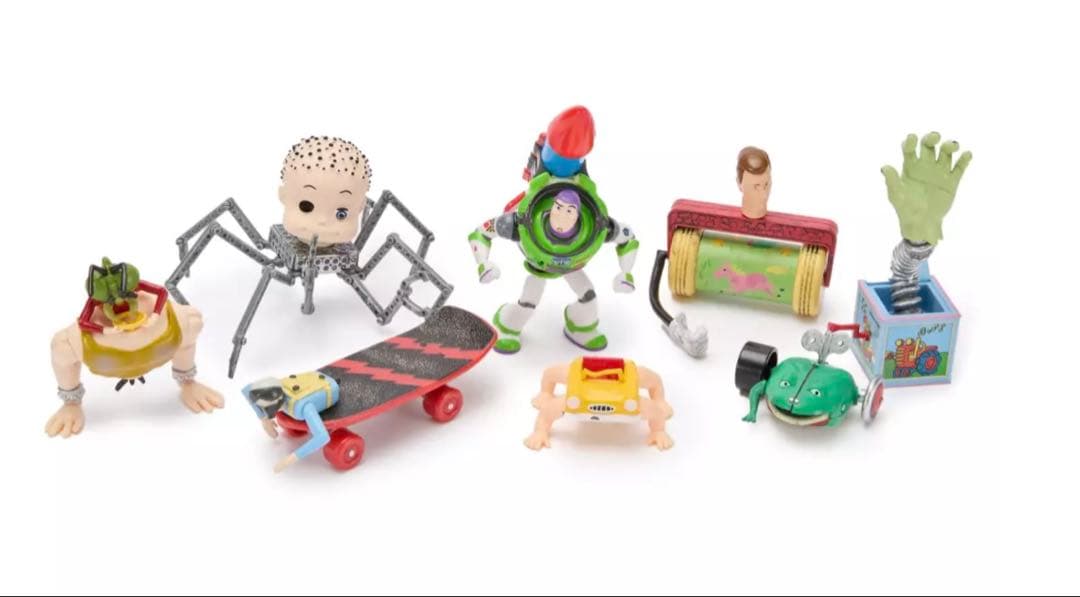 Sid's Roomシドのおもちゃ フィギュアセット トイストーリー 30th