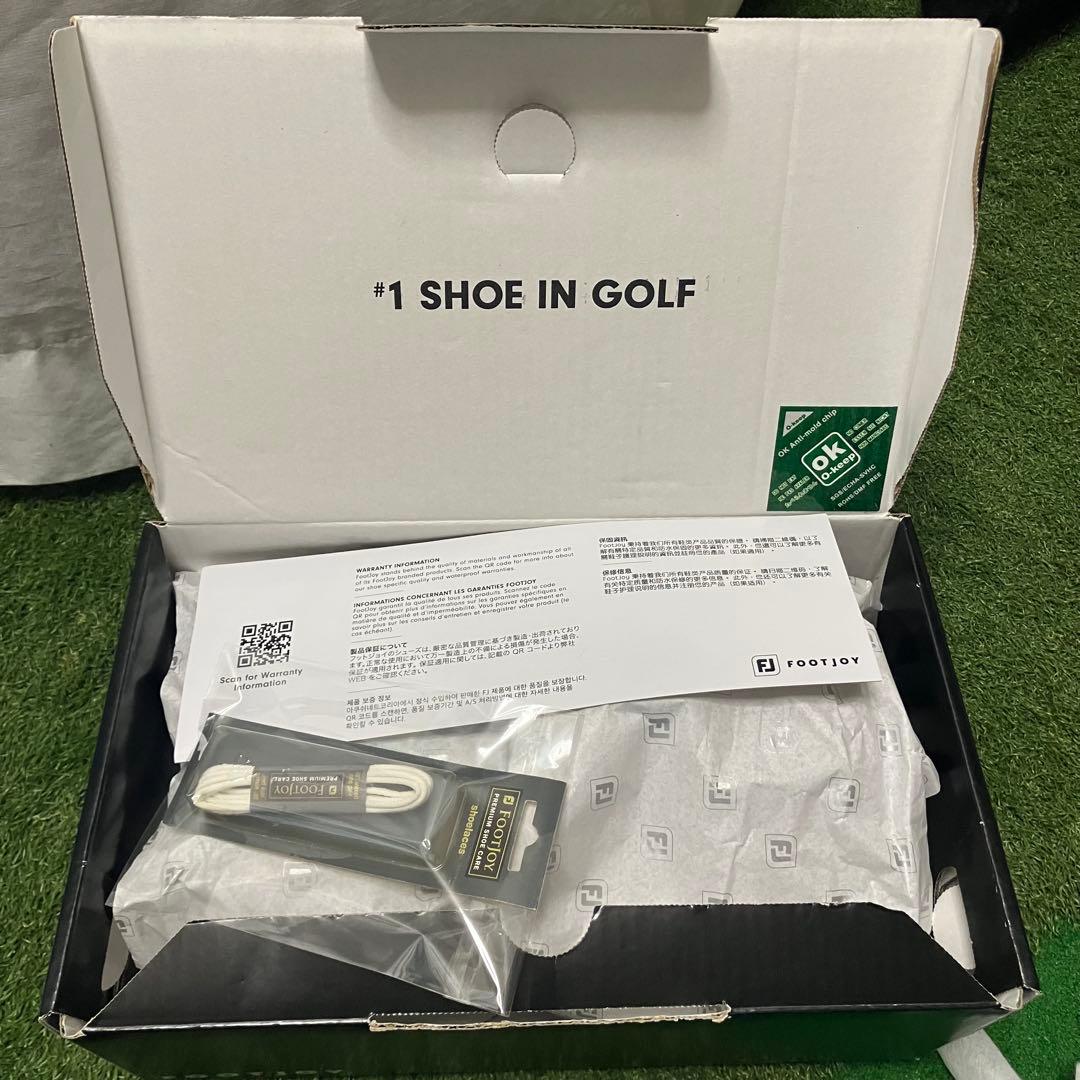 FootJoy フットジョイ ゴルフシューズ ホワイト 26cm ワイド