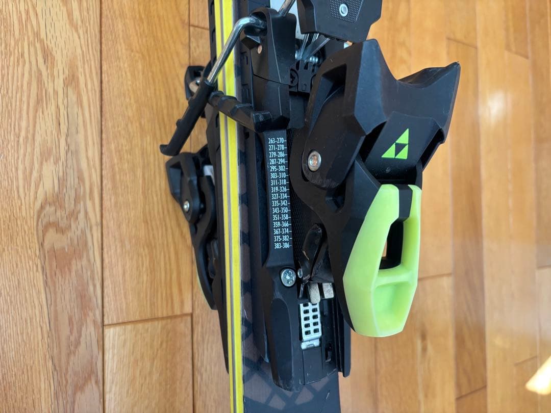 FISCHER RC4 SC 165cm M/Oプレート チューンナップ後未使用