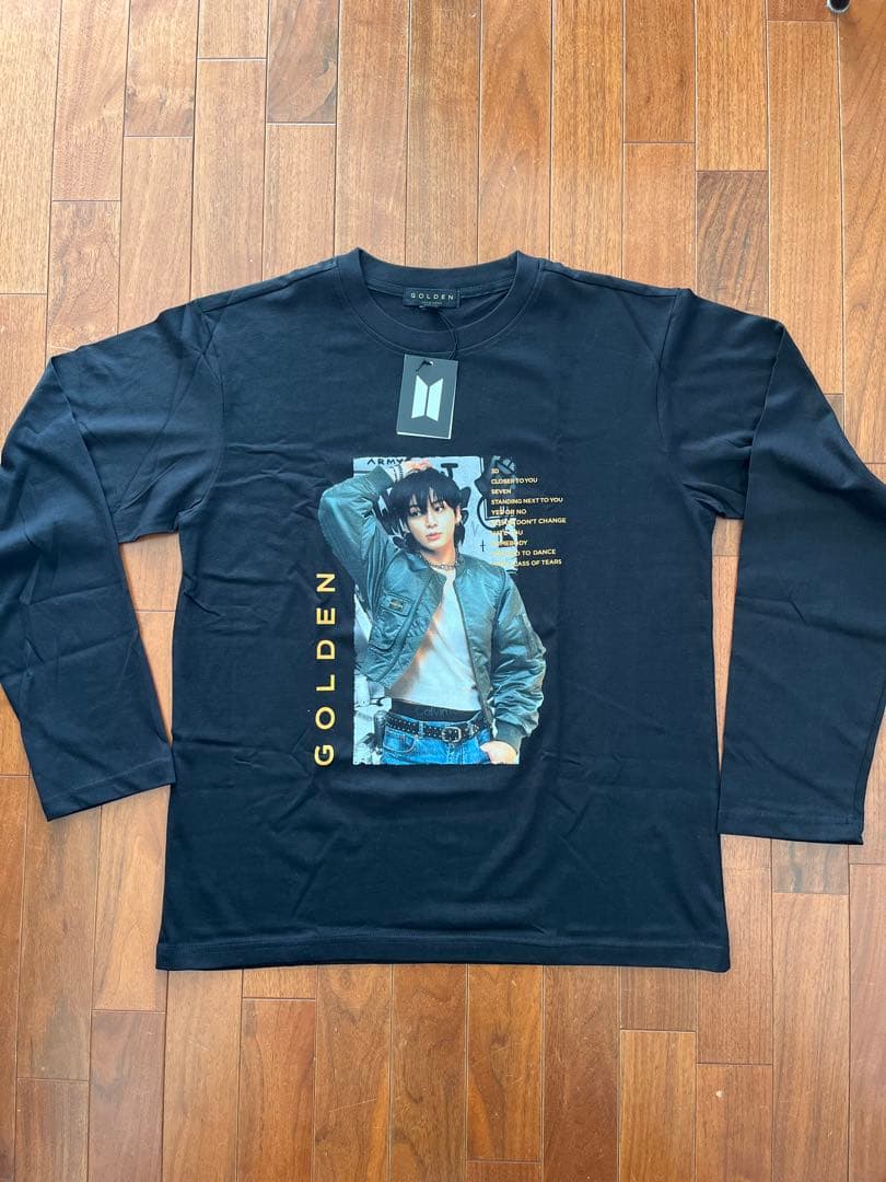 BTS ジョングク ゴールデン 長袖Tシャツ