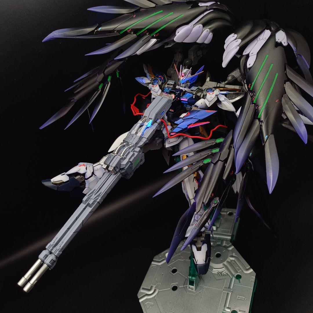 ウイングガンダム　ガンプラHiRM　ハイレゾモデル　塗装完成品