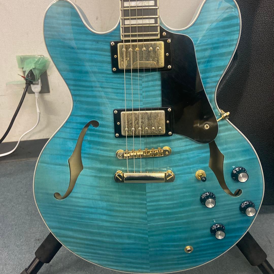 seventy seven セミアコースティックギター