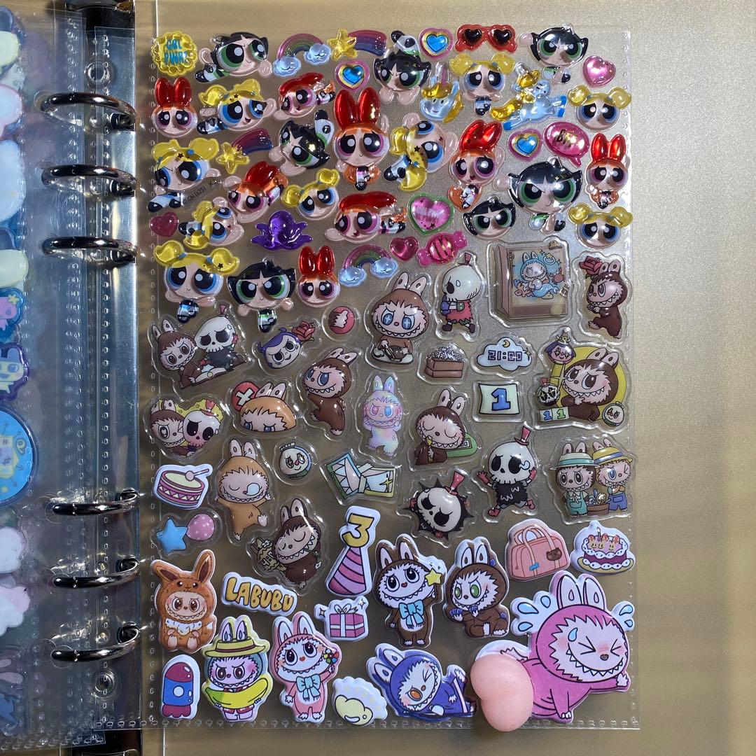 ✄*﻿様 ボンボンドロップシール シール帳 ✴︎完成品✴︎