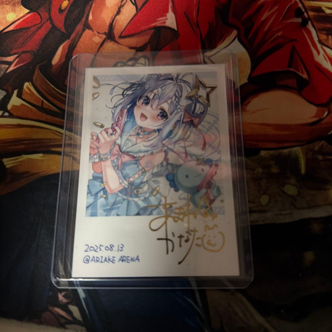 ホロライブ　天音かなた 2nd アルバム　ライブ会場限定特典　チェキ風カード