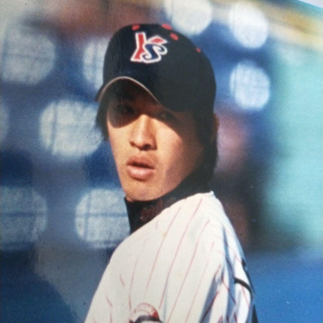 ヤクルトスワローズ　五十嵐亮太　直筆サイン入りパネル　A3