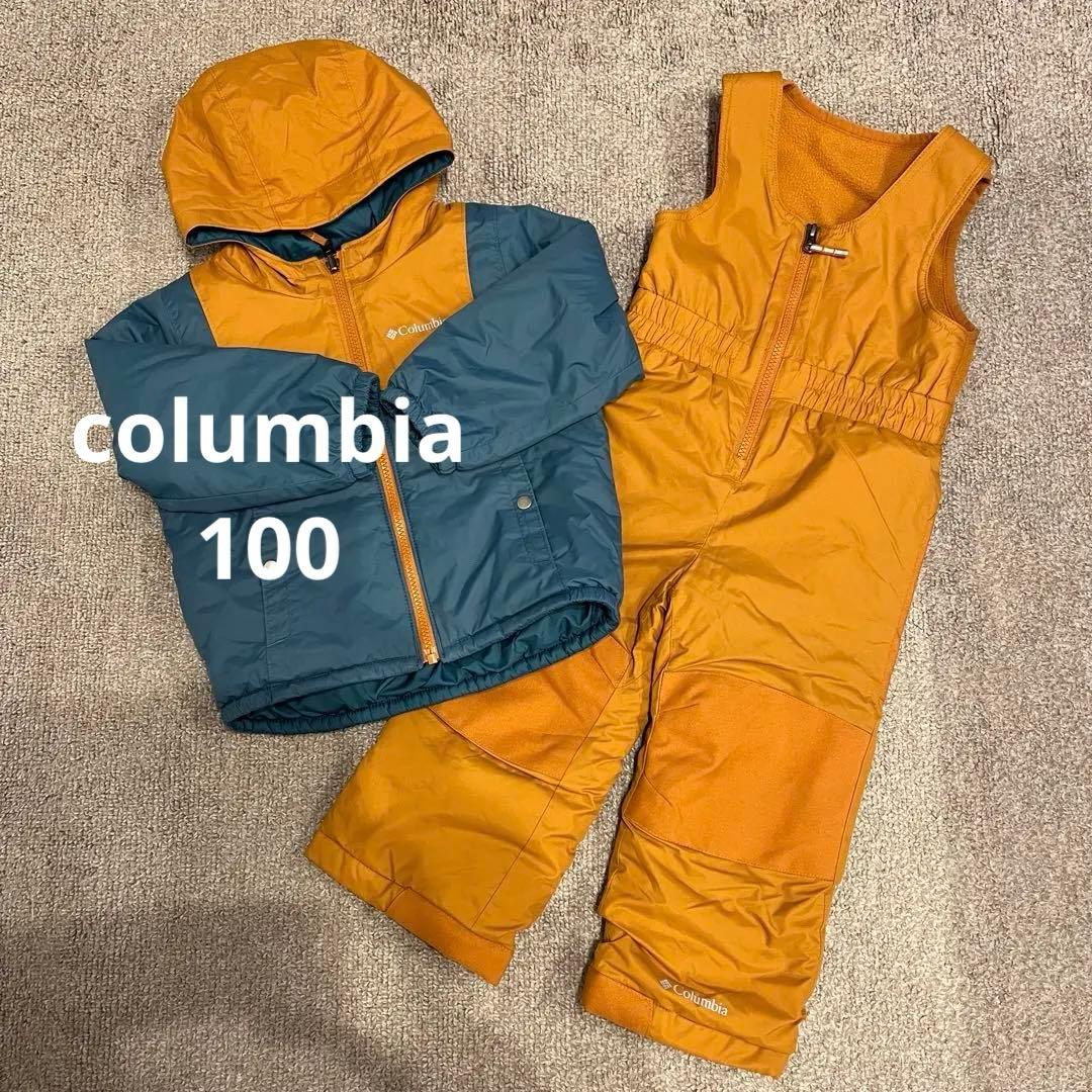 美品Columbia スキーウェア100 3T 雪遊びスノーボード