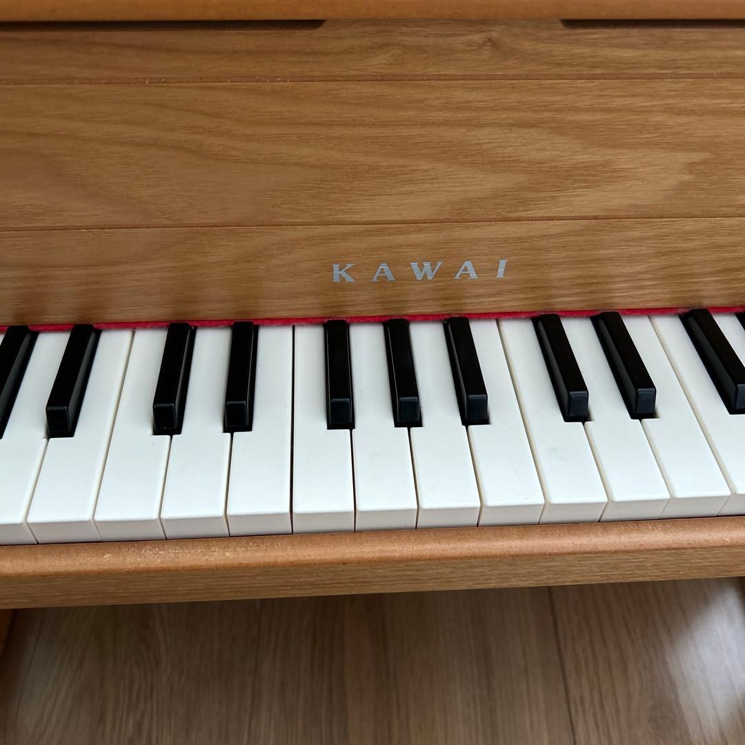 カワイ　アップライトピアノミニ　ナチュラル