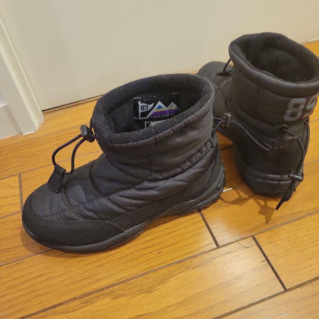 【美品】パーリーゲイツ　冬用ゴルフシューズ　黒　24cm