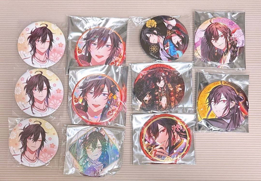 幽幻ロマンチカ ヒフミ 缶バッジ他 77点 まとめ売り