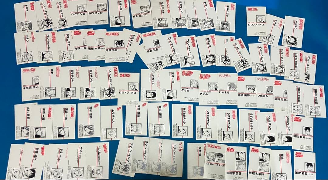 d*2様 ジャンプフェアinアニメイト2011 まとめ売り　75枚以上