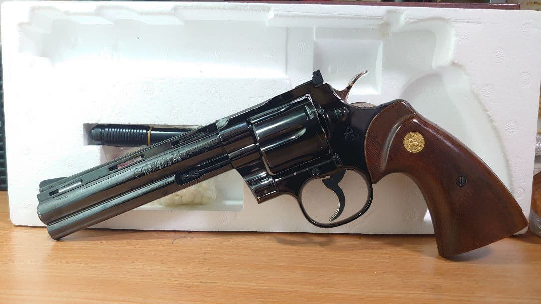 PYTHON 6inch スチールフィニッシュ ビアンキ 5BHL38/357