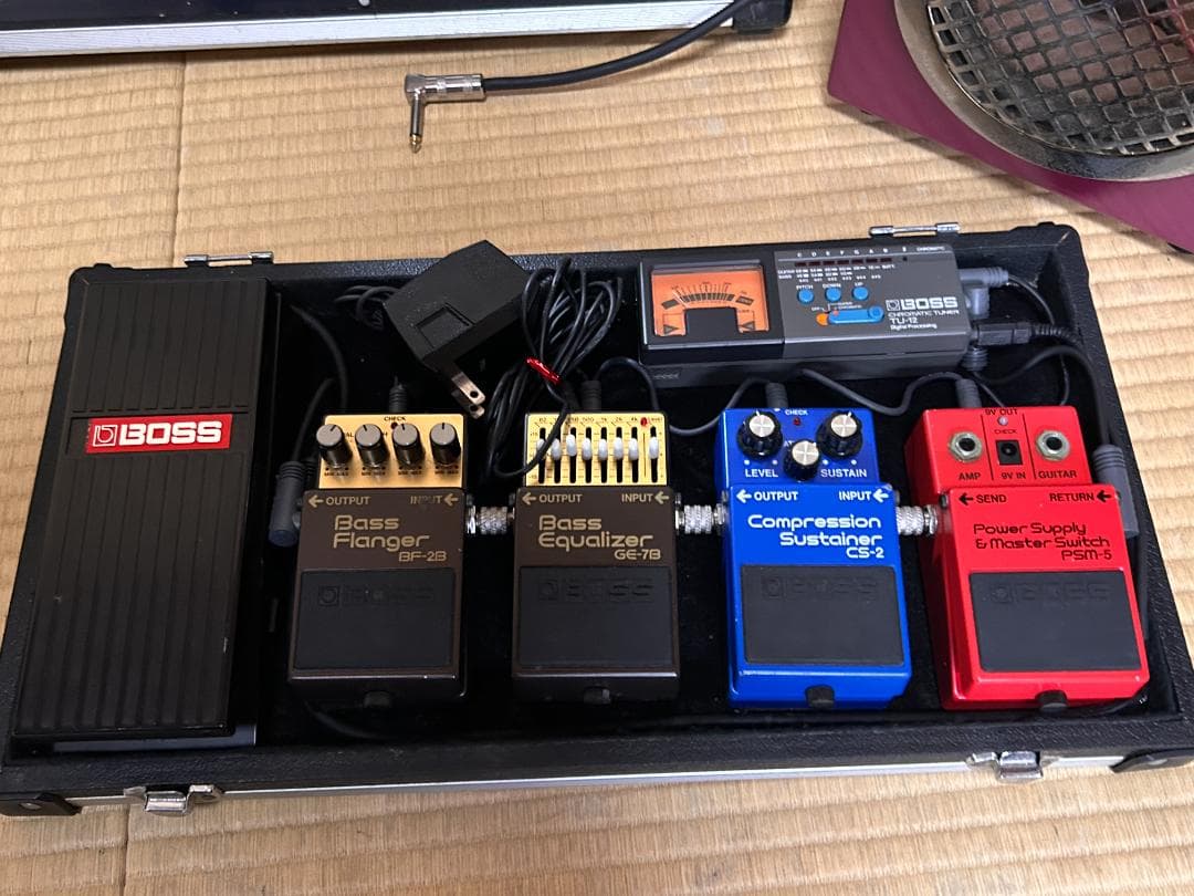 な*ん様 BOSS BF-2B GE-7B CS-2 PSM-5 　ボード