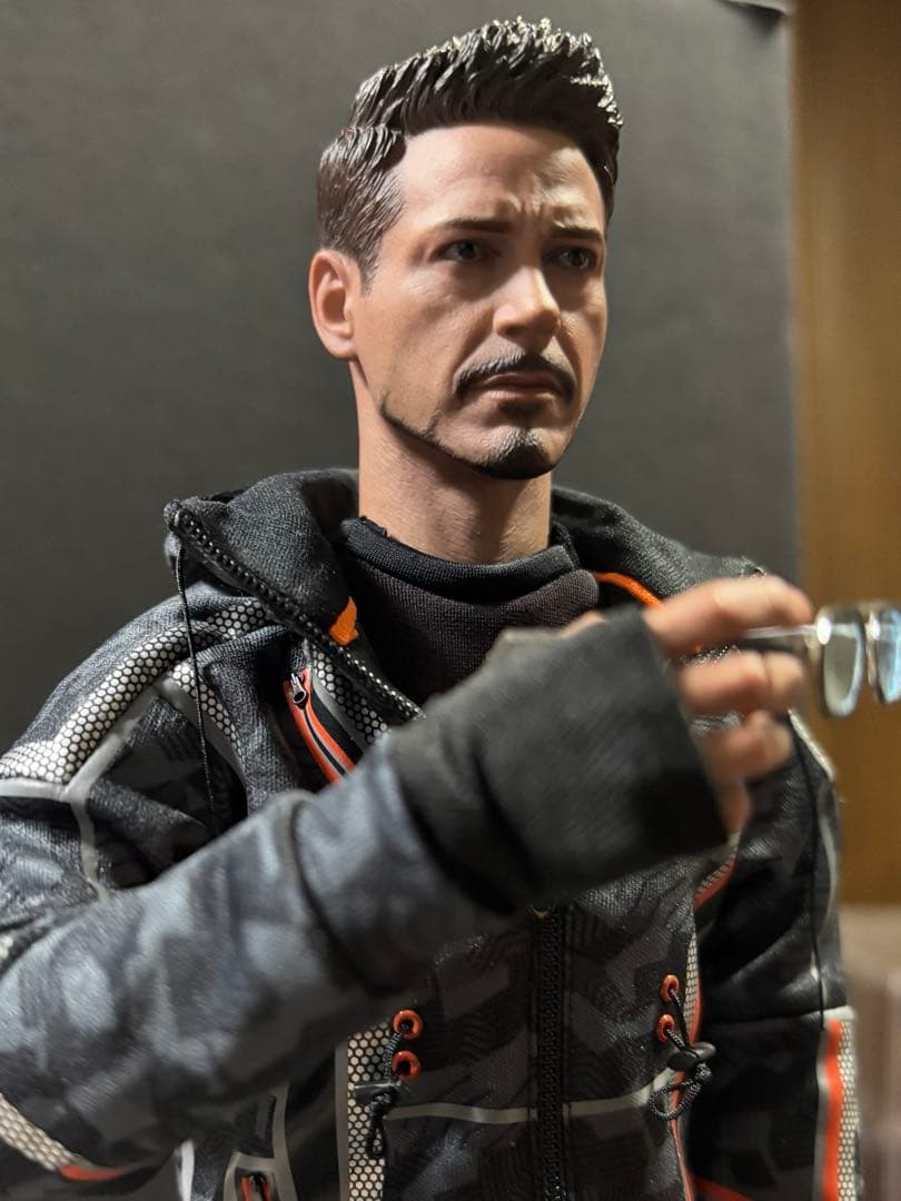 アイアンマン ホットトイズ トニースターク　ナノコンバットスーツ