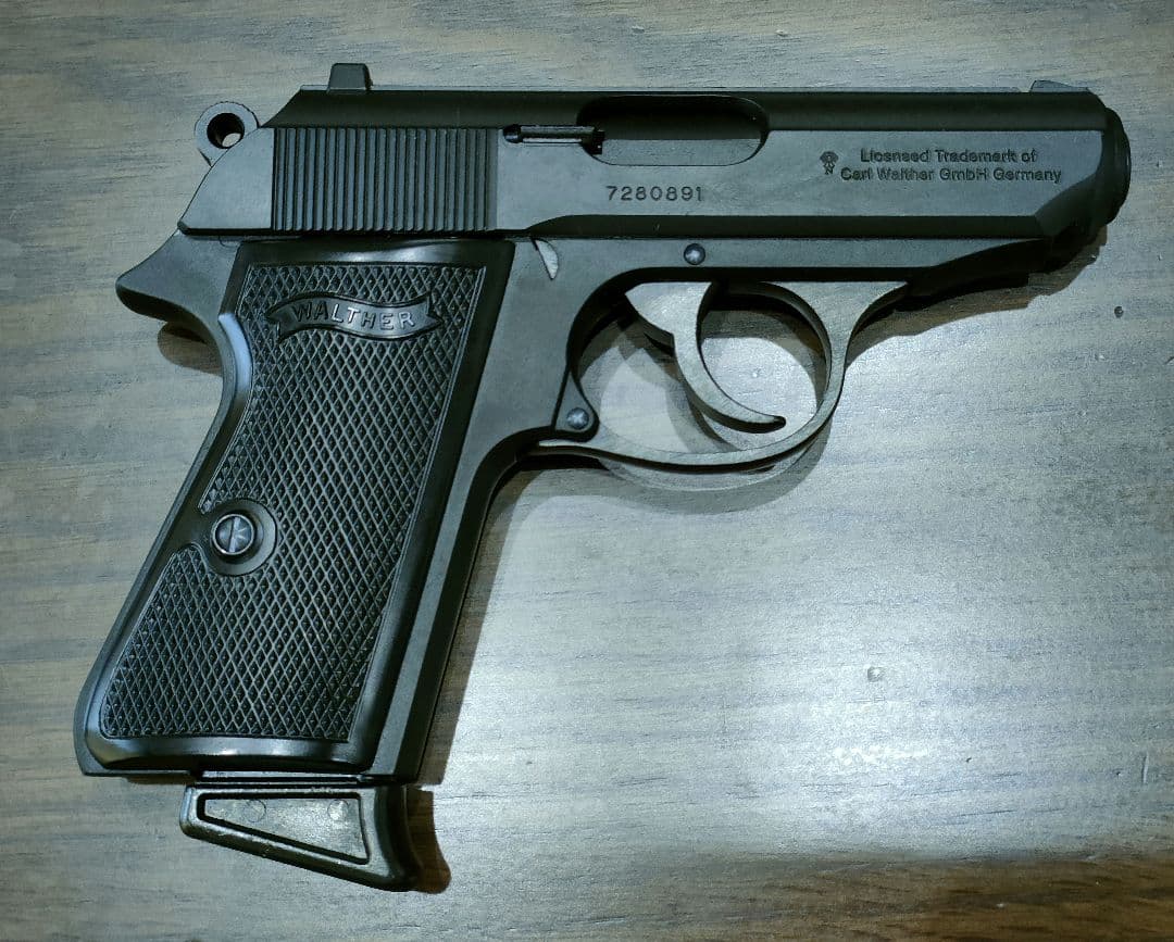 マルシン　ワルサー PPK/S モデルガン　ブラックHW