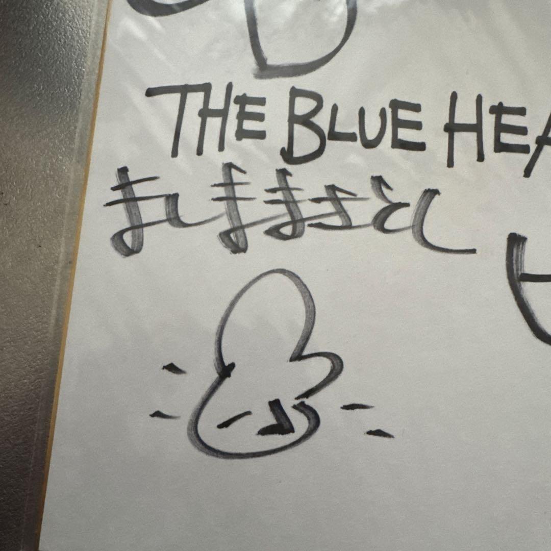 激レア　THE BLUE HEARTS サイン入りアート 1989年
