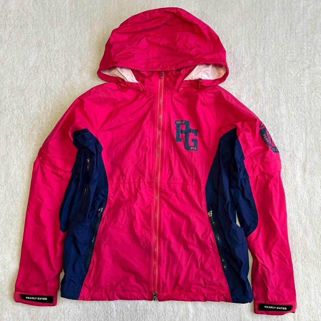 パーリーゲイツ　サンマウンテン　コラボ　レインウエア　パンツ　フード　２WAY